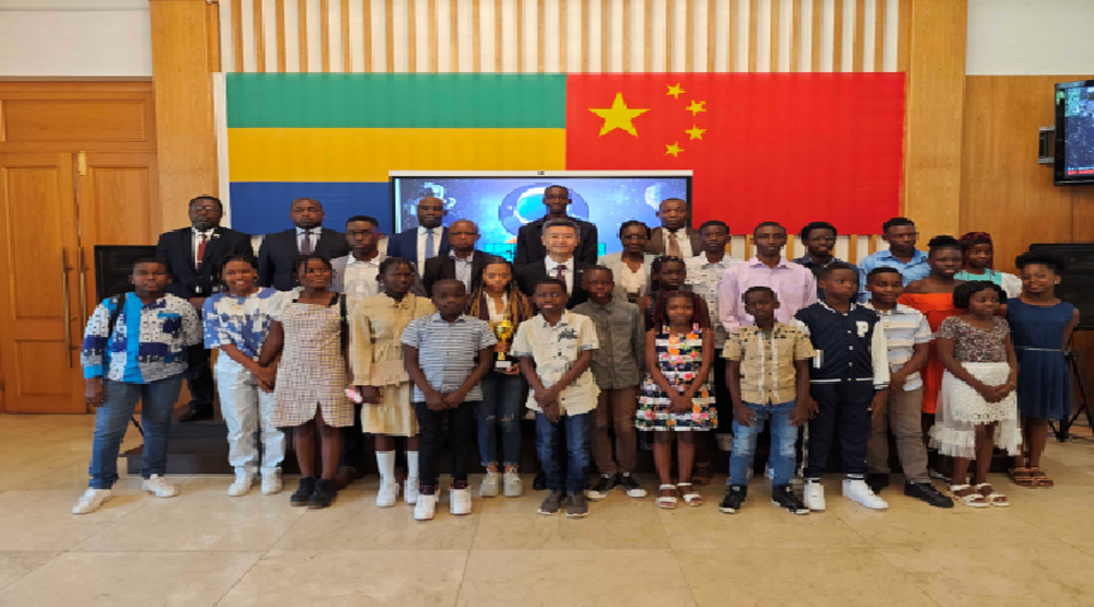 ​African youth paintings exhibited on China's space station